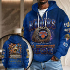New York Knicks 2026 NBA Finals Champions 3D Unisex Waffle Hoodie – TMTHU6927