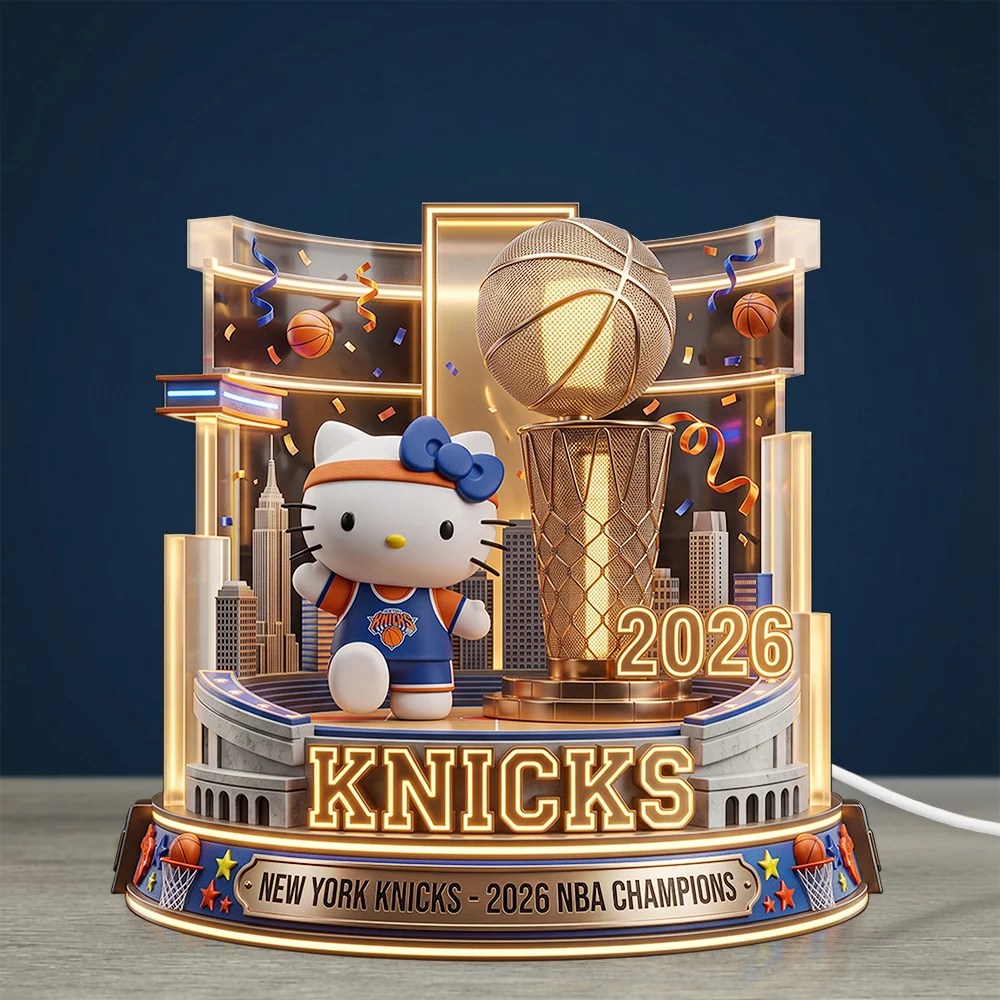 New York Knicks Custom Shape Acrylic Light Box – TMTHU8757