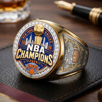New York Knicks NBA Champions 2026 3D Engraved Ring – TMTHU7079