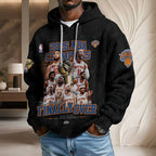 New York Knicks NBA Champions 2026 3D Unisex Waffle Hoodie – TMTHU8558