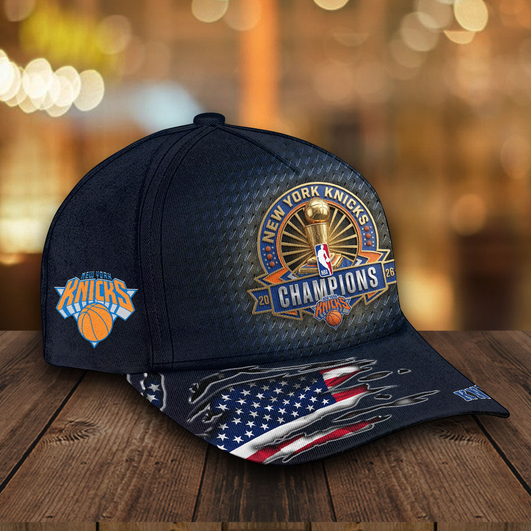 New York Knicks NBA Champions 2026 Classic Cap – TMTHU6919