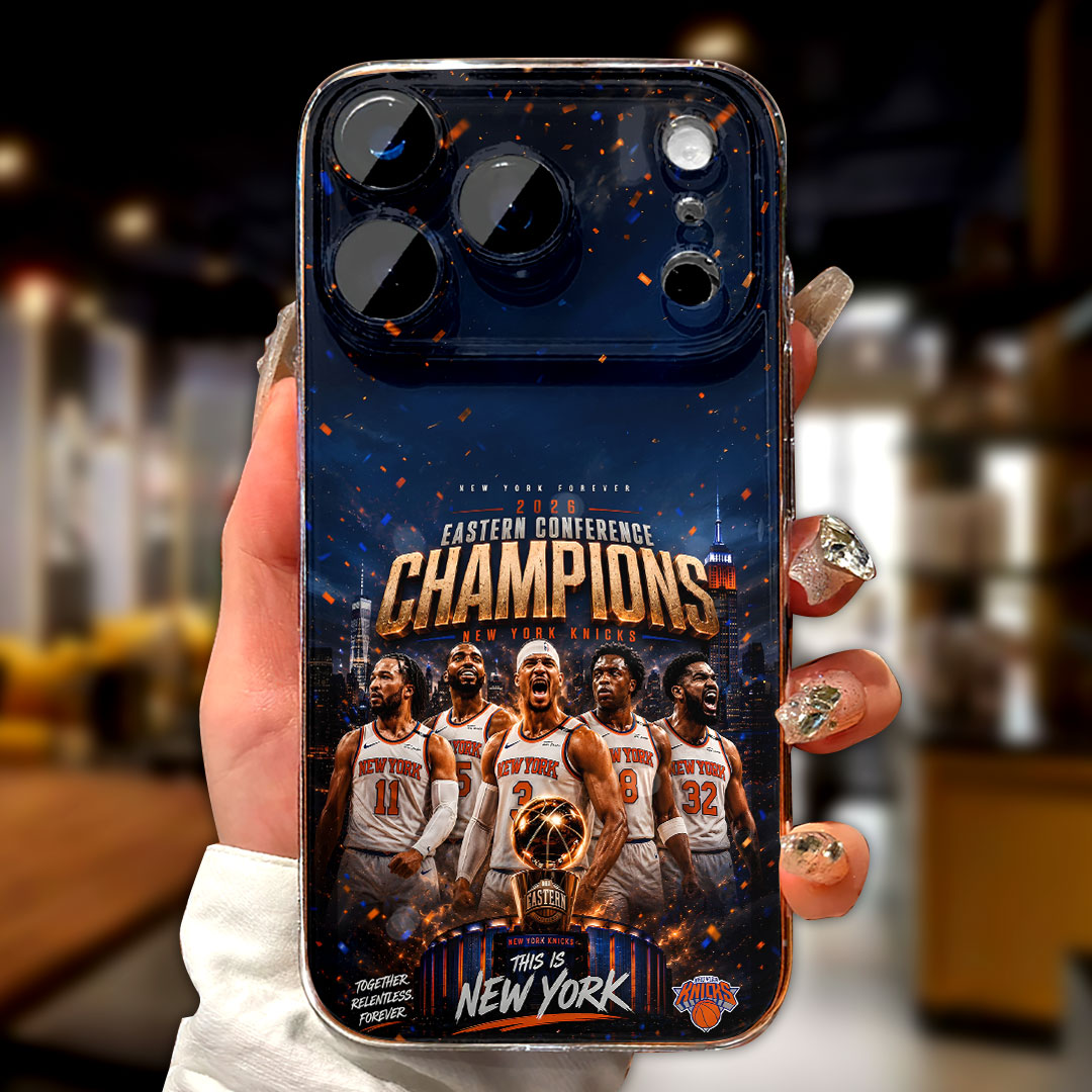 New York Knicks NBA Eastern Conference Champions 2026 Phone Case – TANTN23196