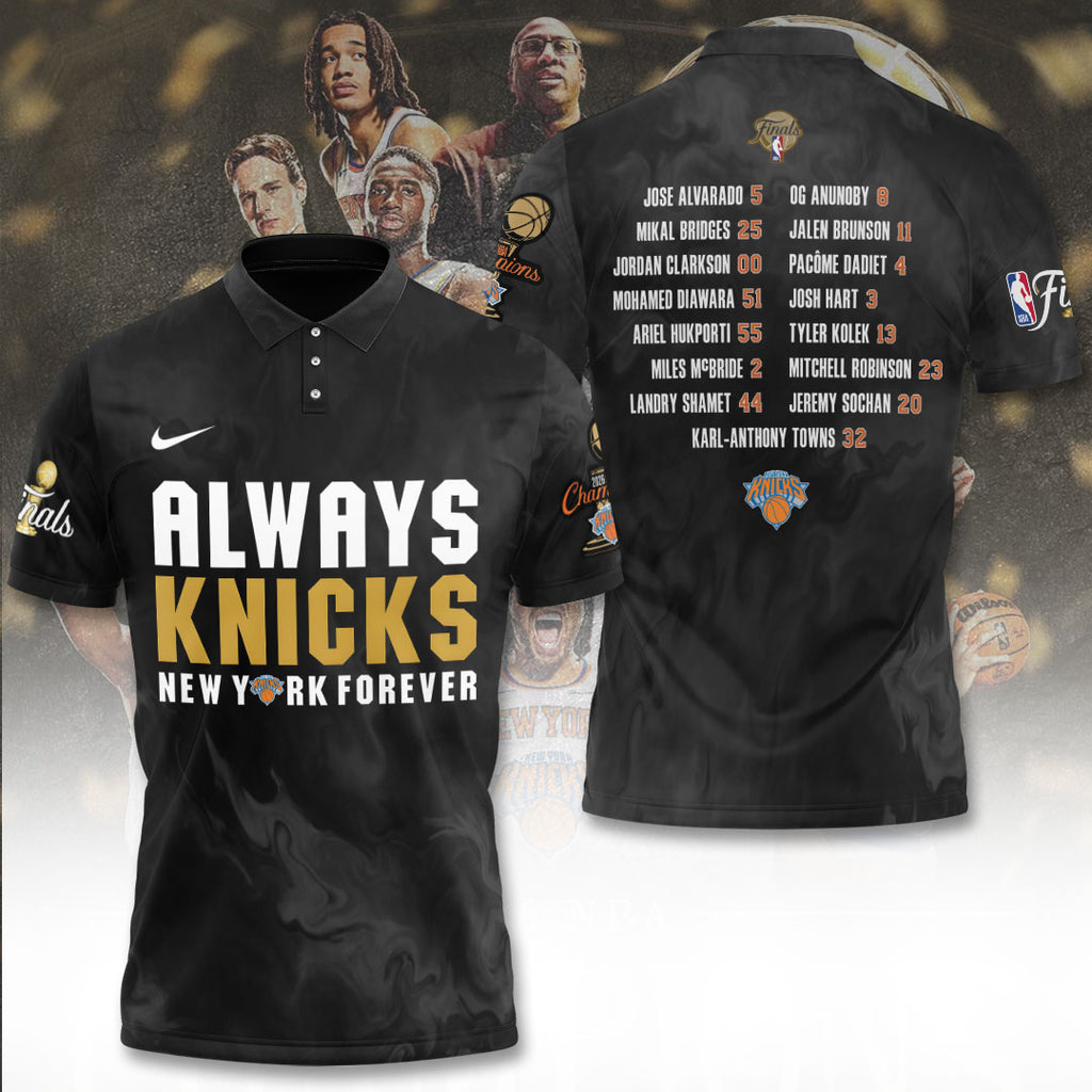 New York Knicks NBA Finals Champions 2026 3D Apparel – TANTN23637