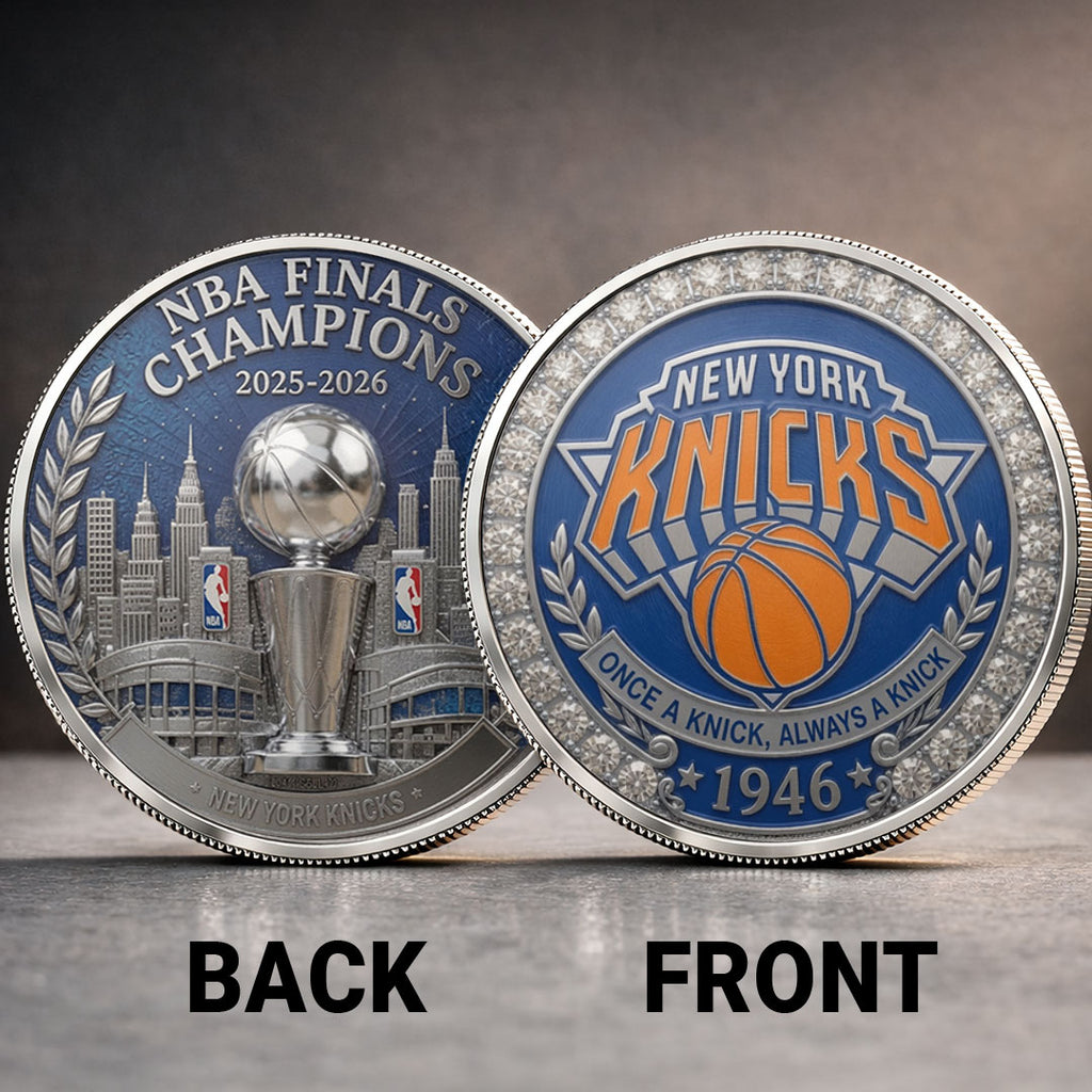 New York Knicks NBA Finals Champions 2026 Commemorative Coin – TANTN23628