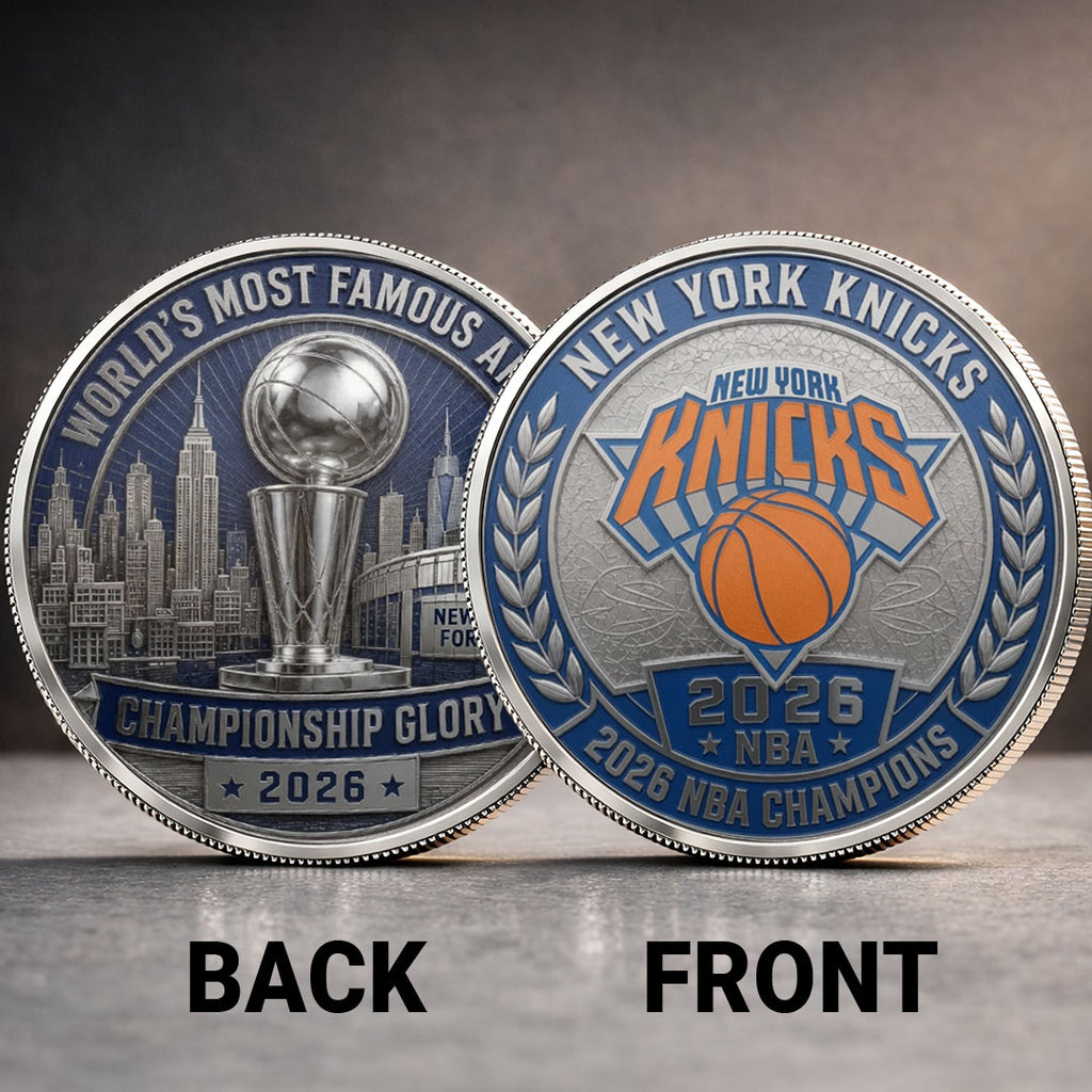 New York Knicks NBA Finals Champions 2026 Commemorative Coin – TANTN23766