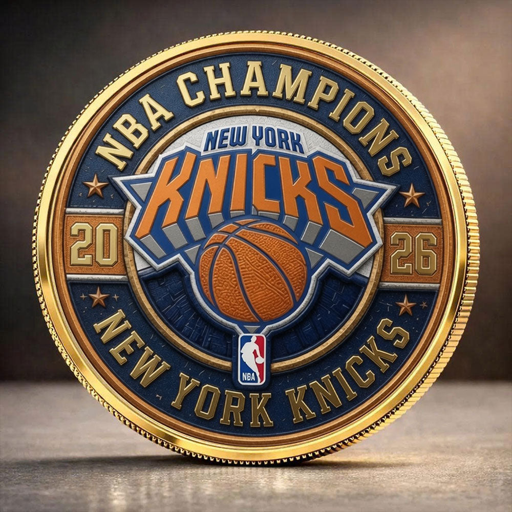 New York Knicks NBA Finals Champions 2026 Commemorative Coin – TANTN23870