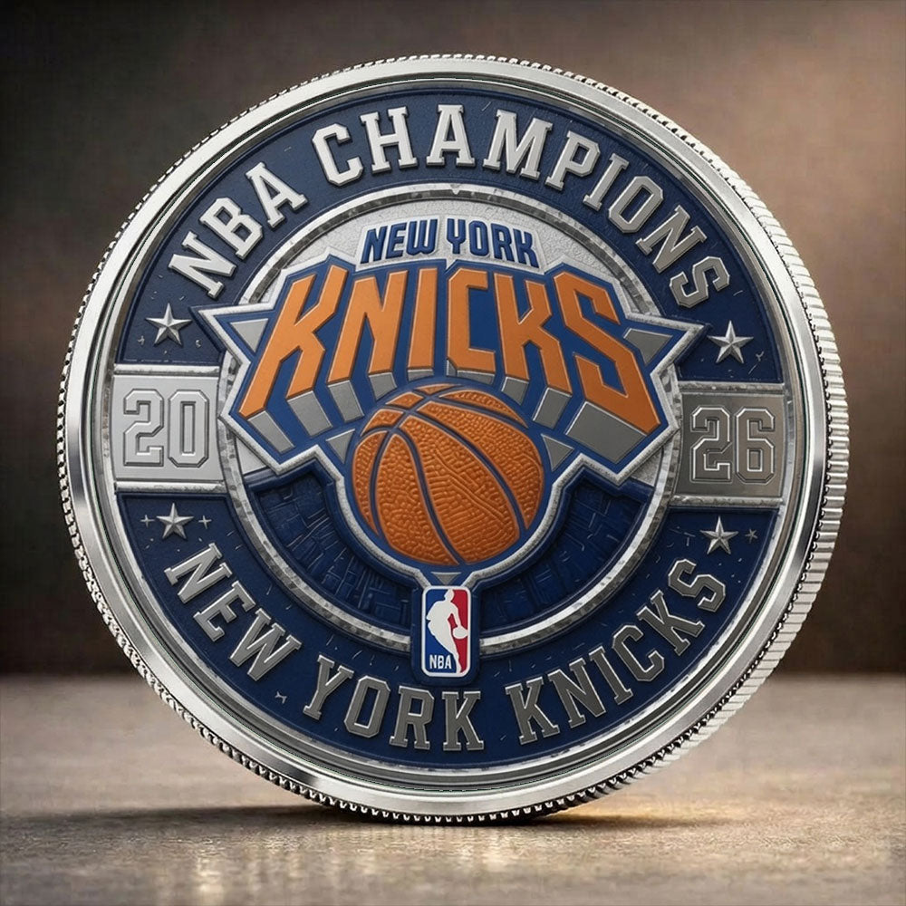 New York Knicks NBA Finals Champions 2026 Commemorative Coin – TANTN23870
