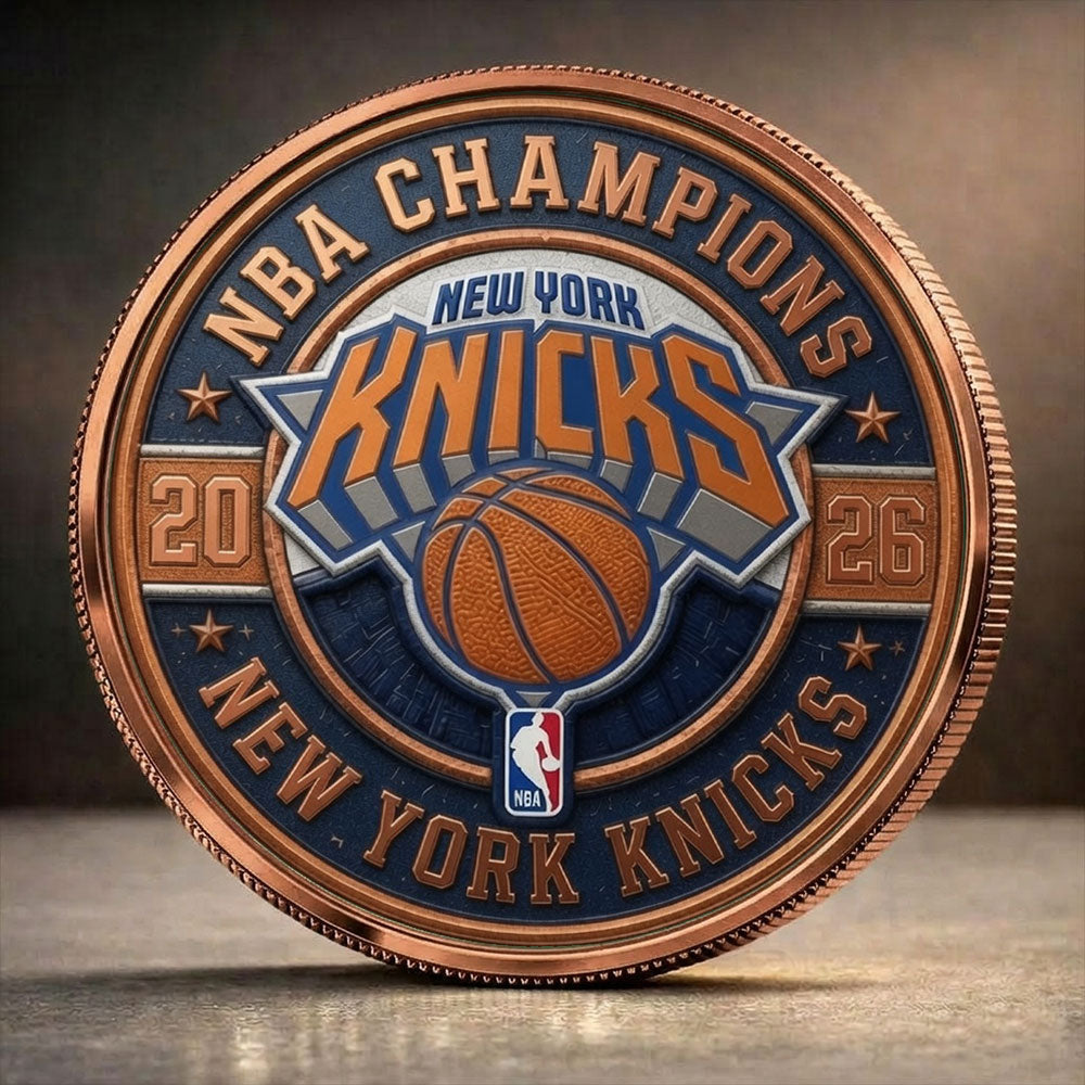 New York Knicks NBA Finals Champions 2026 Commemorative Coin – TANTN23870