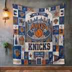 New York Knicks Quilt Blanket – TMTHU8818