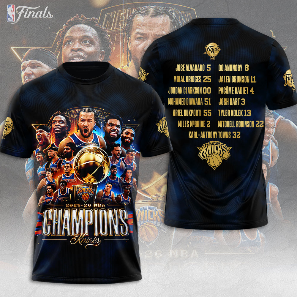 New York Knicks 3D Apparel – GNE7063