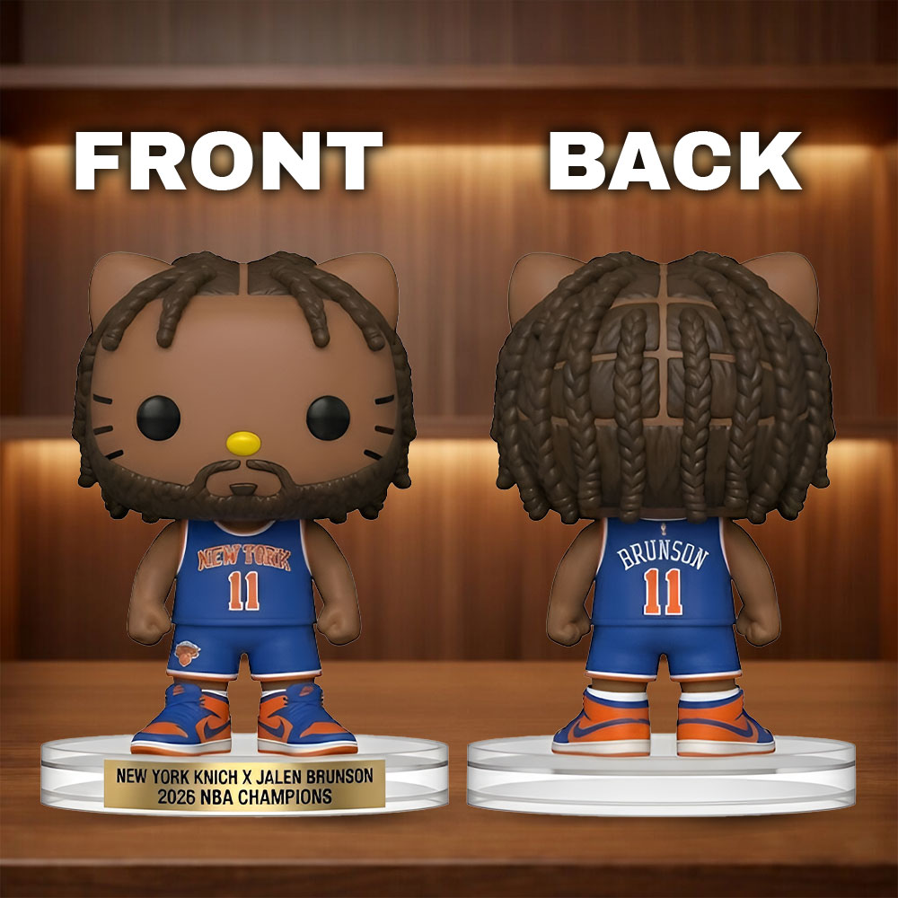 New York Knicks x Jalen Brunson 3D Collectible Vinyl Figure – TMTHU6852
