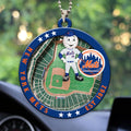 New York Mets Custom shape 2-sided Acrylic Car Ornament – HOATT13049