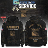 New York Rangers Salute To Service Veterans Day Hoodie Shirt