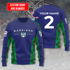 Personalized New Zealand Warriors 3D Apparel – VANDH 558