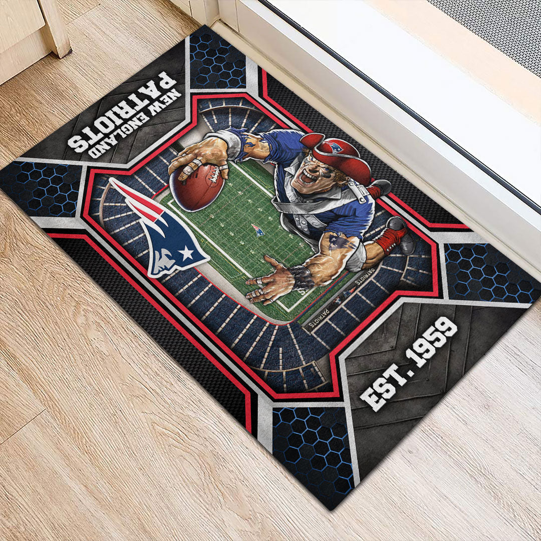 New England Patriots Custom Doormat – HOATT12629