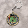 New Orleans Saints Custom Shape 2-sided Keychain – HOATT12703