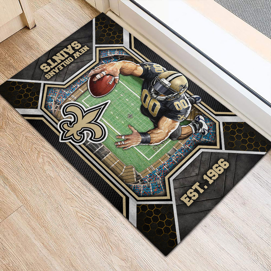 New Orleans Saints Custom Doormat – HOATT12630