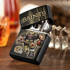 New Orleans Saints Zippo Lighter Case (No Insert) – HOATT13018