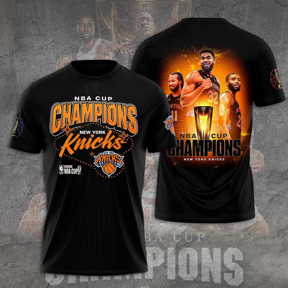 New York Knicks 2025 NBA Champions 3D Apparel – TANTN19463