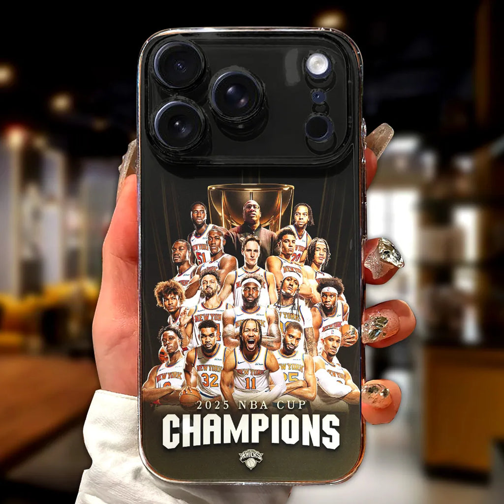 New York Knicks 2025 NBA Champions Phone Case – TANTN19454