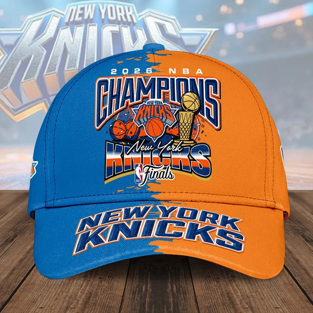New York Knicks 2026 NBA Finals Champions Classic Cap – HOATT20506