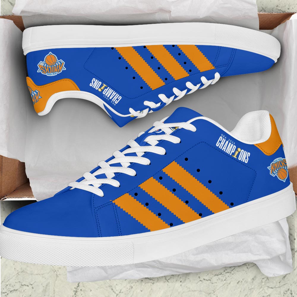 New York Knicks 2026 NBA Finals Champions Custom SS Shoes – HOATT18877