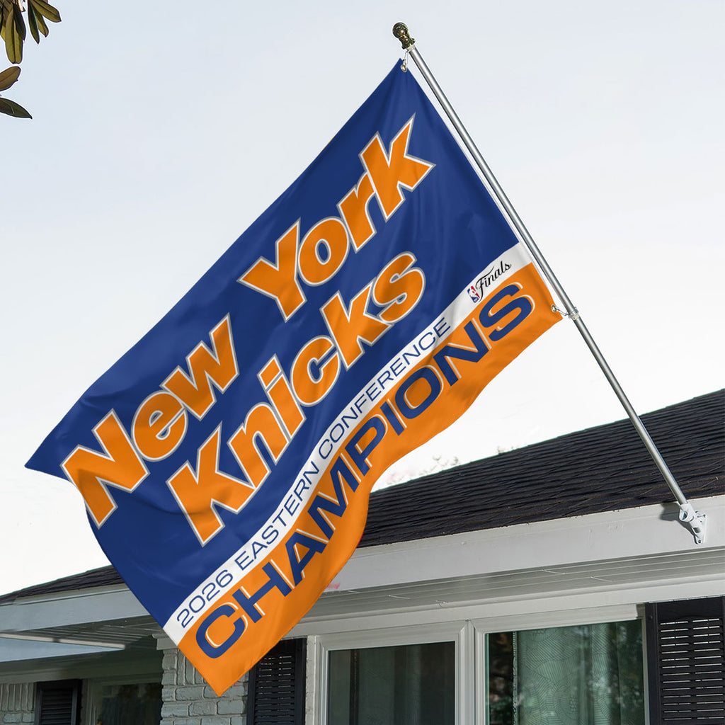 New York Knicks NBA Eastern Conference Champions 2026 3D Double-side House Flag – TANTN23183