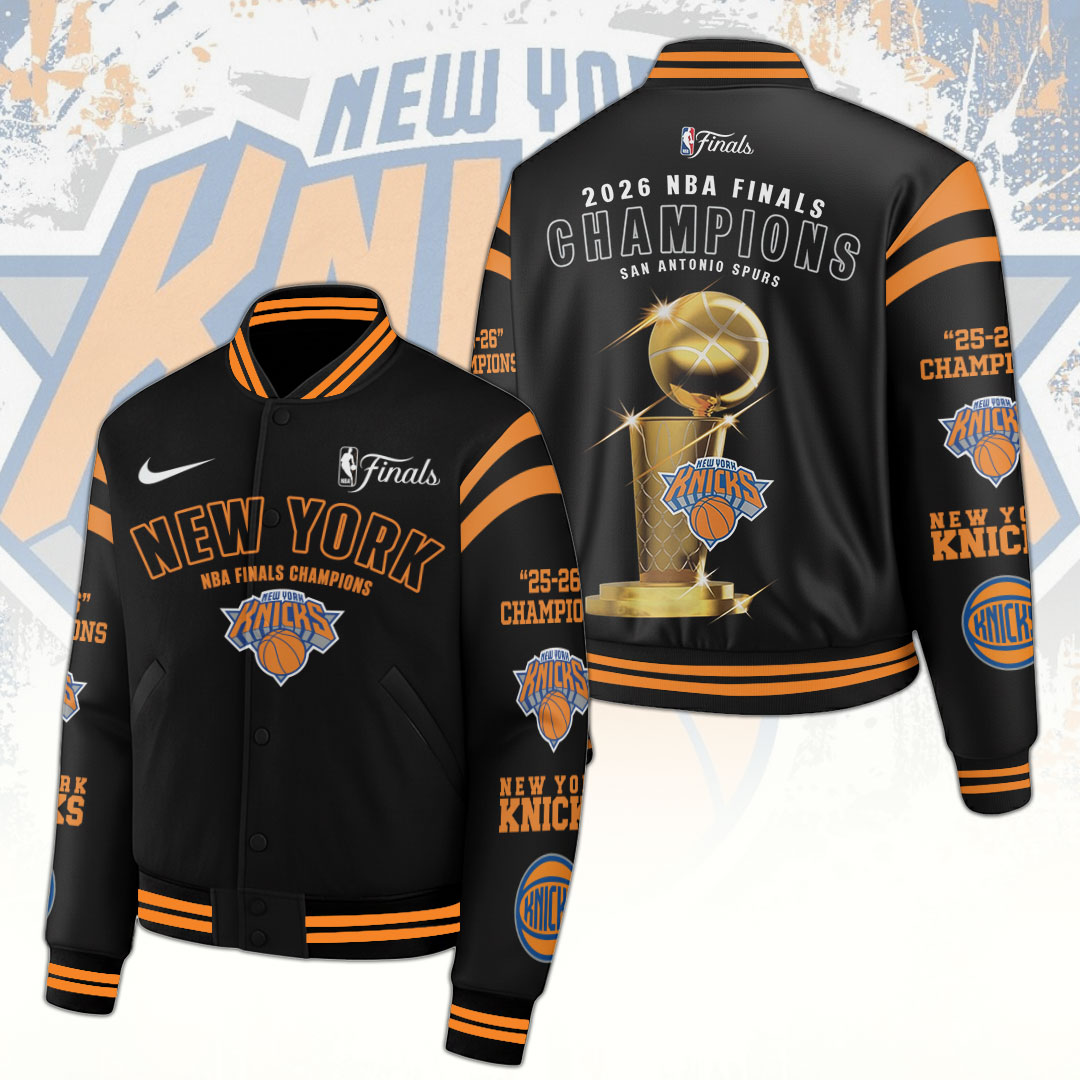 New York Knicks NBA Finals Champions 2026 Varsity Jacket – TANTN24078
