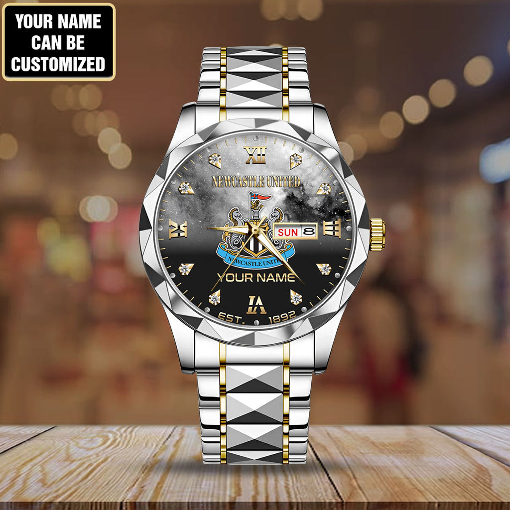 Personalized Newcastle United Alloy Luxury Quartz Watch – TANTN22737