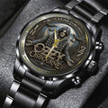 Ozzy Osbourne Black Stainless Steel Watch – TMTHU1039