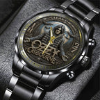 Ozzy Osbourne Black Stainless Steel Watch – TMTHU1039