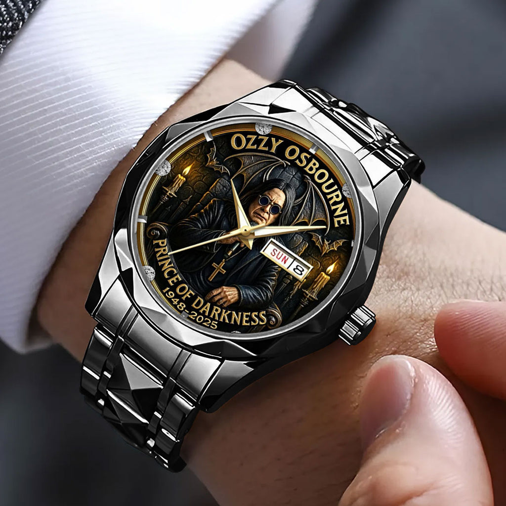 Ozzy Osbourne Alloy Luxury Quartz Watch – TMTHU776