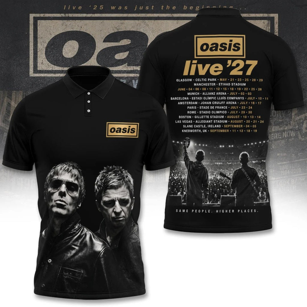 Oasis World Tour 2027 3D Apparel – TANTN25599