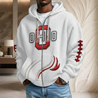 Ohio State Buckeyes Football 3D Unisex Waffle Hoodie – TMTHU2488