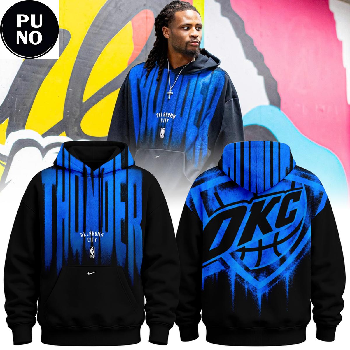 Oklahoma City Thunder 2026-27 Icon Practice Hoodie Shirt