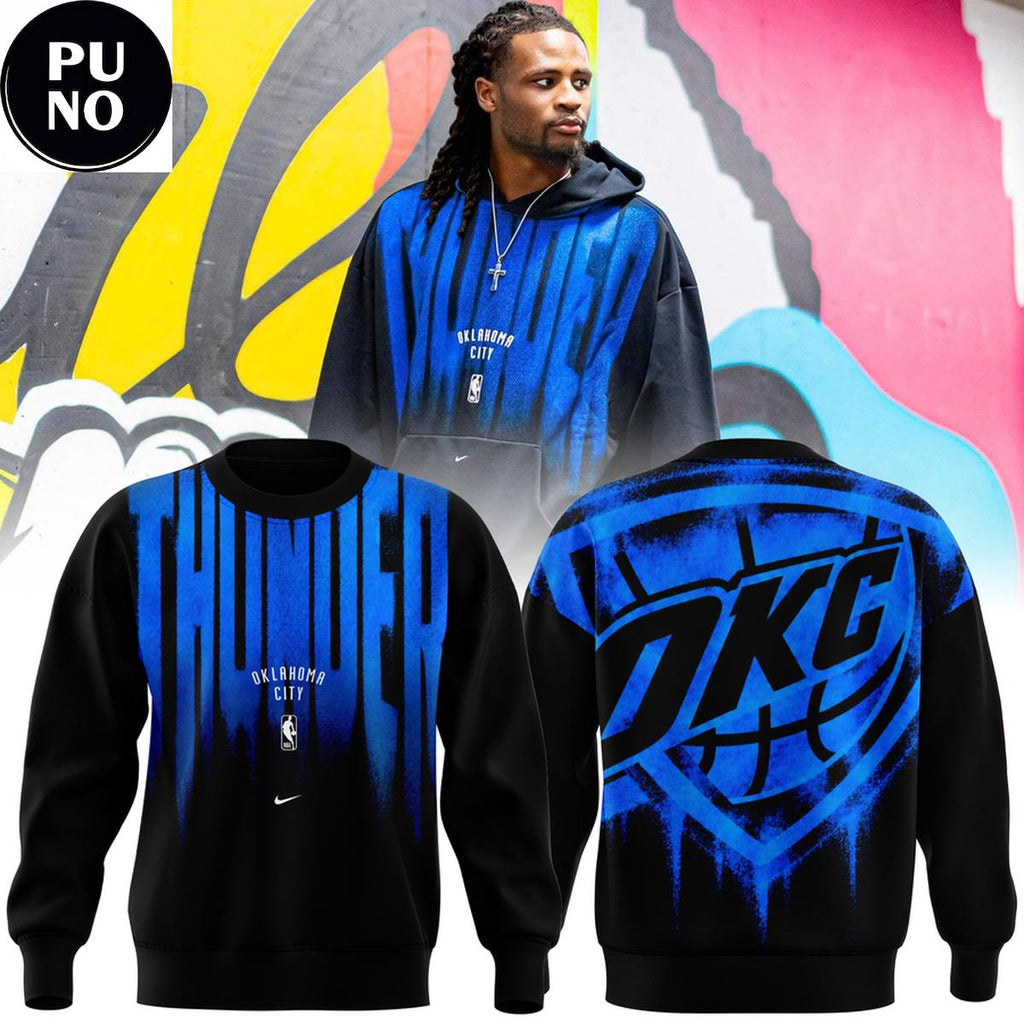 Oklahoma City Thunder 2026-27 Icon Practice Hoodie Shirt