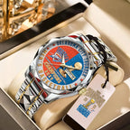 Oklahoma City Thunder 2025 NBA Champions Alloy Luxury Quartz Watch – TANTN 13911