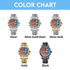Oklahoma City Thunder 2025 NBA Champions Alloy Luxury Quartz Watch – TANTN 13911