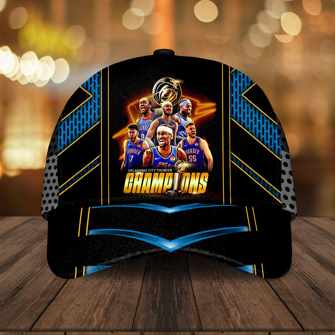 Oklahoma City Thunder 2025 NBA Champions Classic Cap – HOATT 11358
