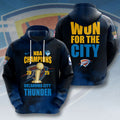 Oklahoma City Thunder 2025 NBA Champions 3D Apparel – HOATT 11359