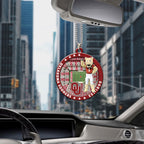 Oklahoma Sooners Football Custom shape 2-sided Acrylic Car Ornament – HOATT13134