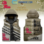Ole Miss Rebels Salute To Service Sleeveless Puffer Jacket