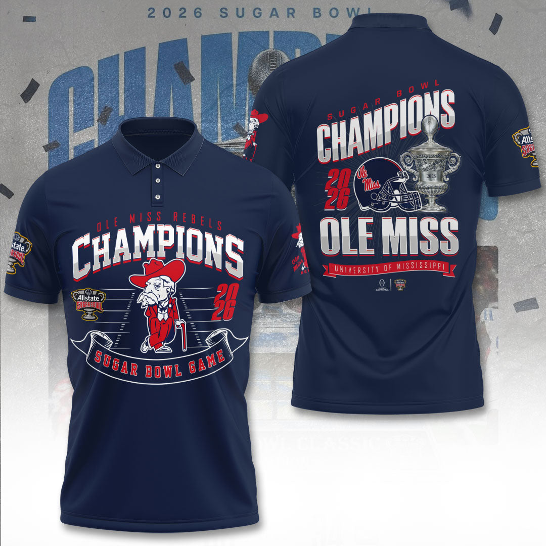 Ole Miss Rebels Football 3D Apparel – TANTN19893