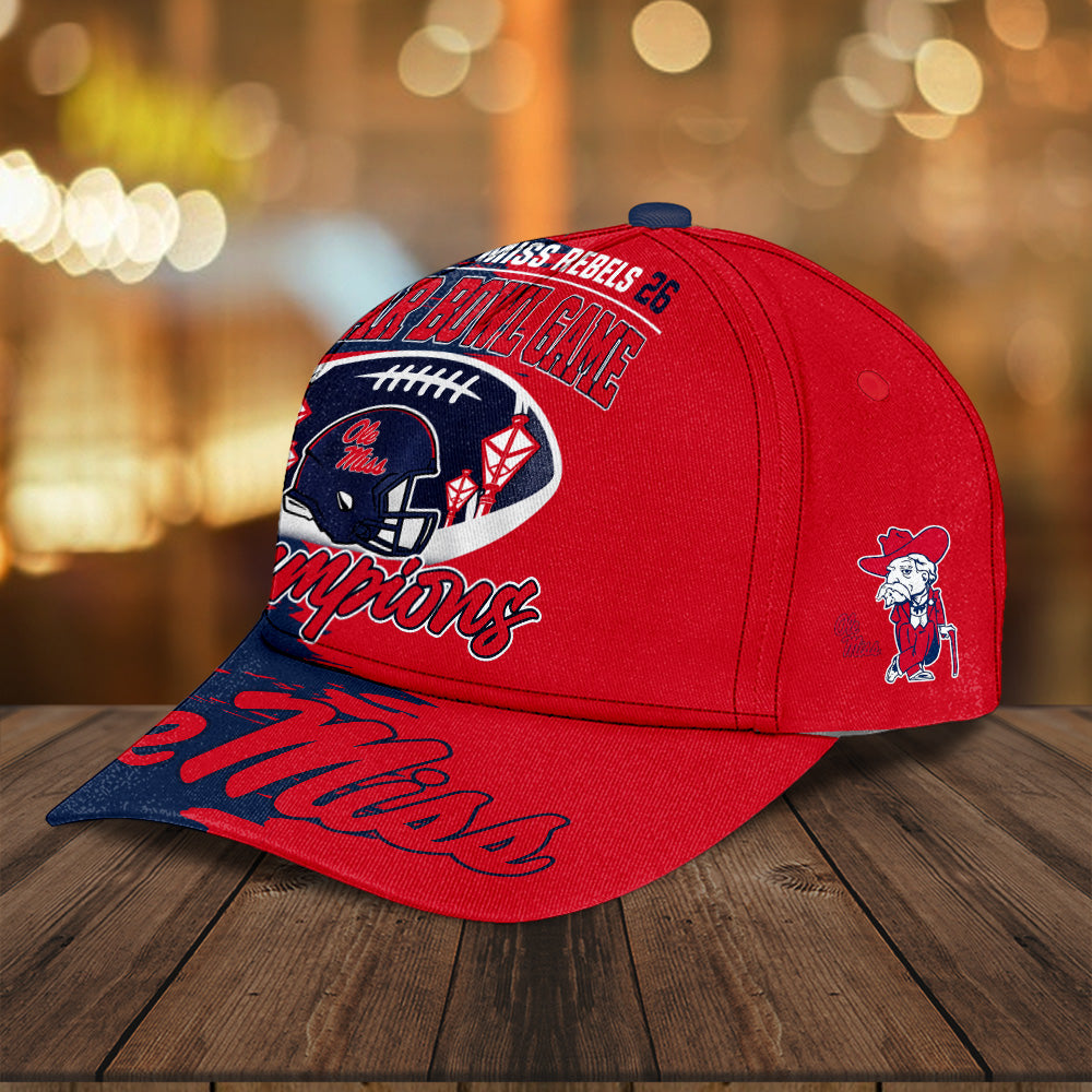 Ole Miss Rebels Football Classic Cap – TANTN19950