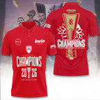 Olympiacos B.C. 2026 EuroLeague Champions 3D Apparel – TANTN23576