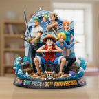 One Piece 30th Anniversary Custom Shape Acrylic Plaque – TMTHU6980