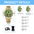Oregon Ducks Football 2026 Orange Bowl Champions Alloy Luxury Quartz Watch – TMTHU3080