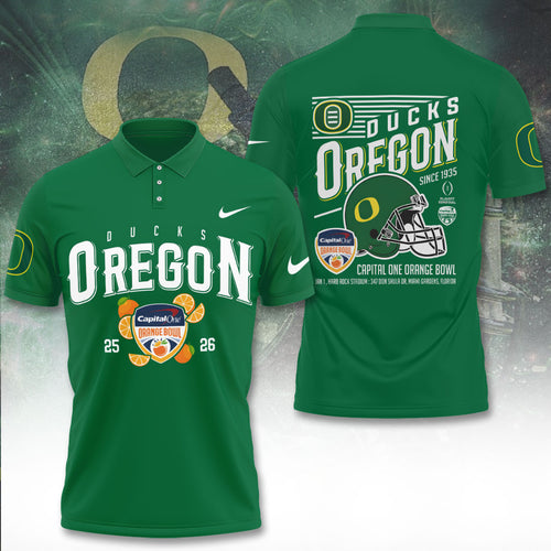 Oregon Ducks Football 3D Apparel – TANTN19785