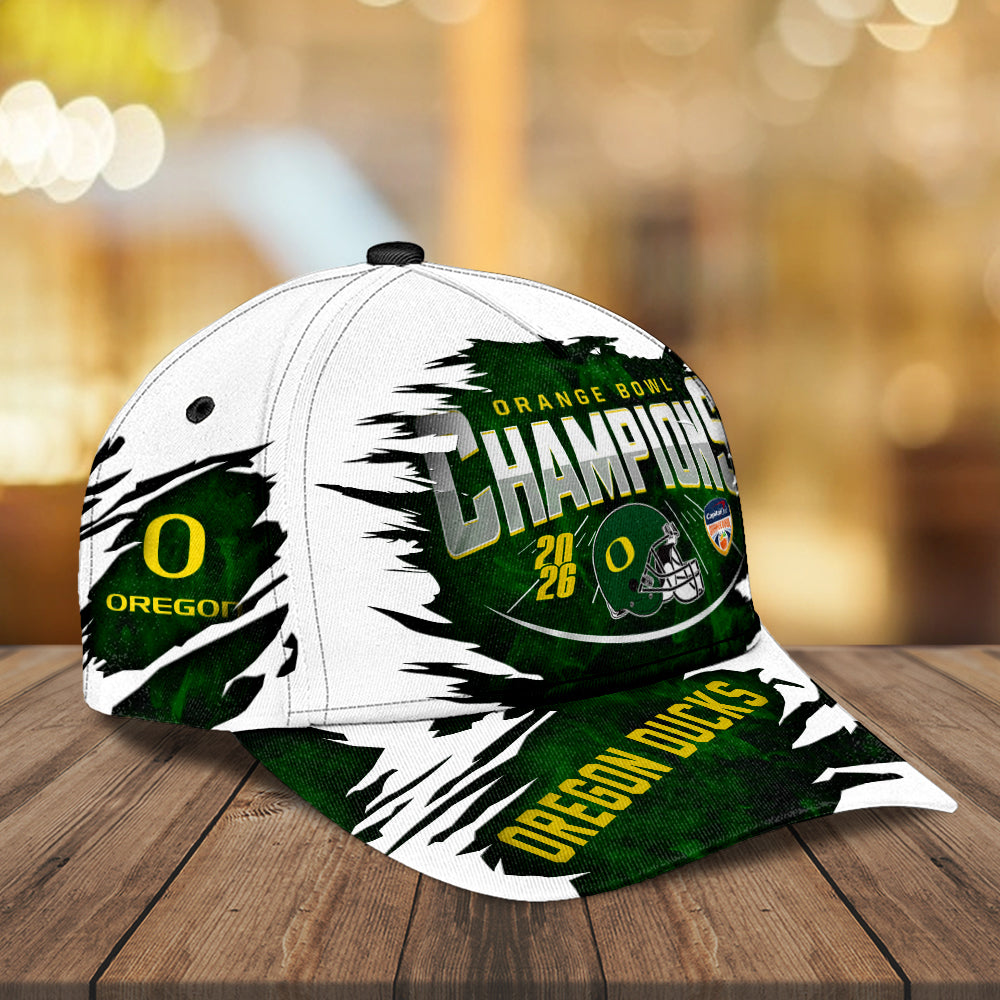 Oregon Ducks Football Orange Bowl Champions Classic Cap – MAITM14317