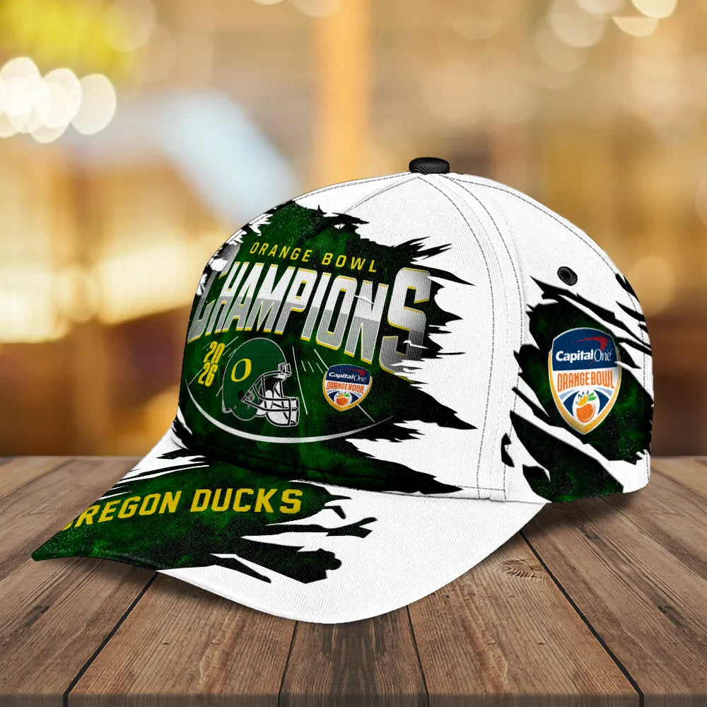Oregon Ducks Football Orange Bowl Champions Classic Cap – MAITM14317